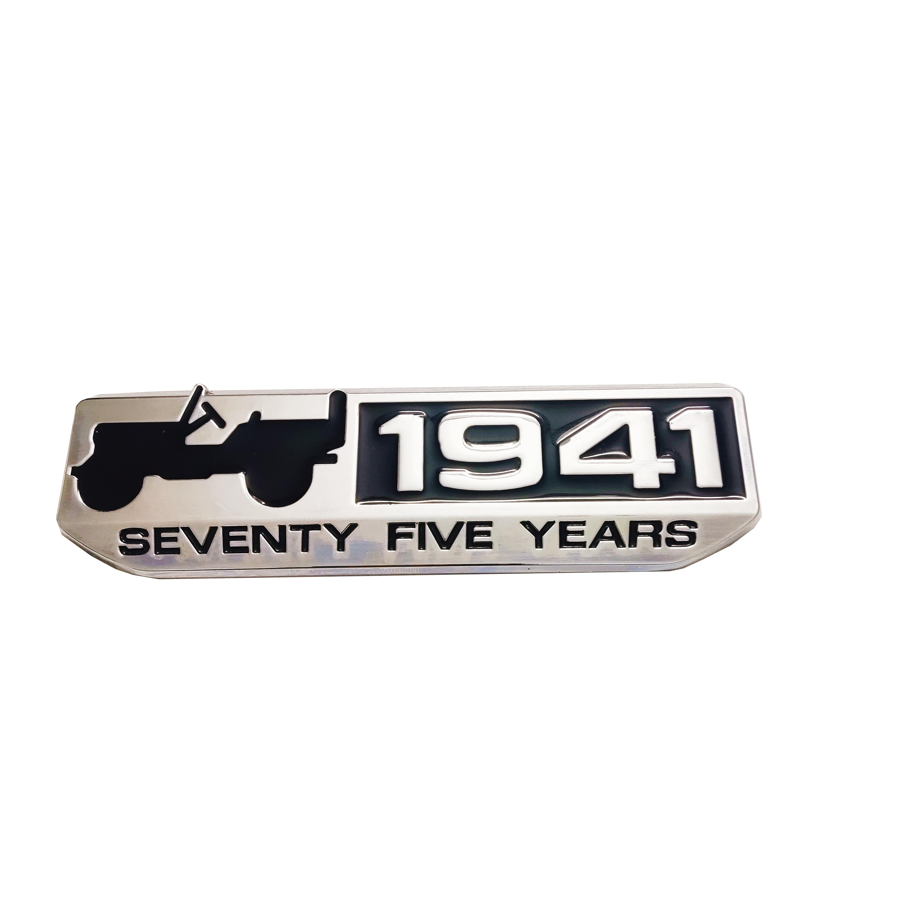 1941 Metal Car Sticker Applicable to Jeep SUV Wrangler Grand Cherokee Commander Compass, 3D Metal Decoration Sticker
1941 Metal Car Sticker Applicable to Jeep SUV Wrangler Grand Cherokee Commander Compass, 3D Metal Decoration Sticker