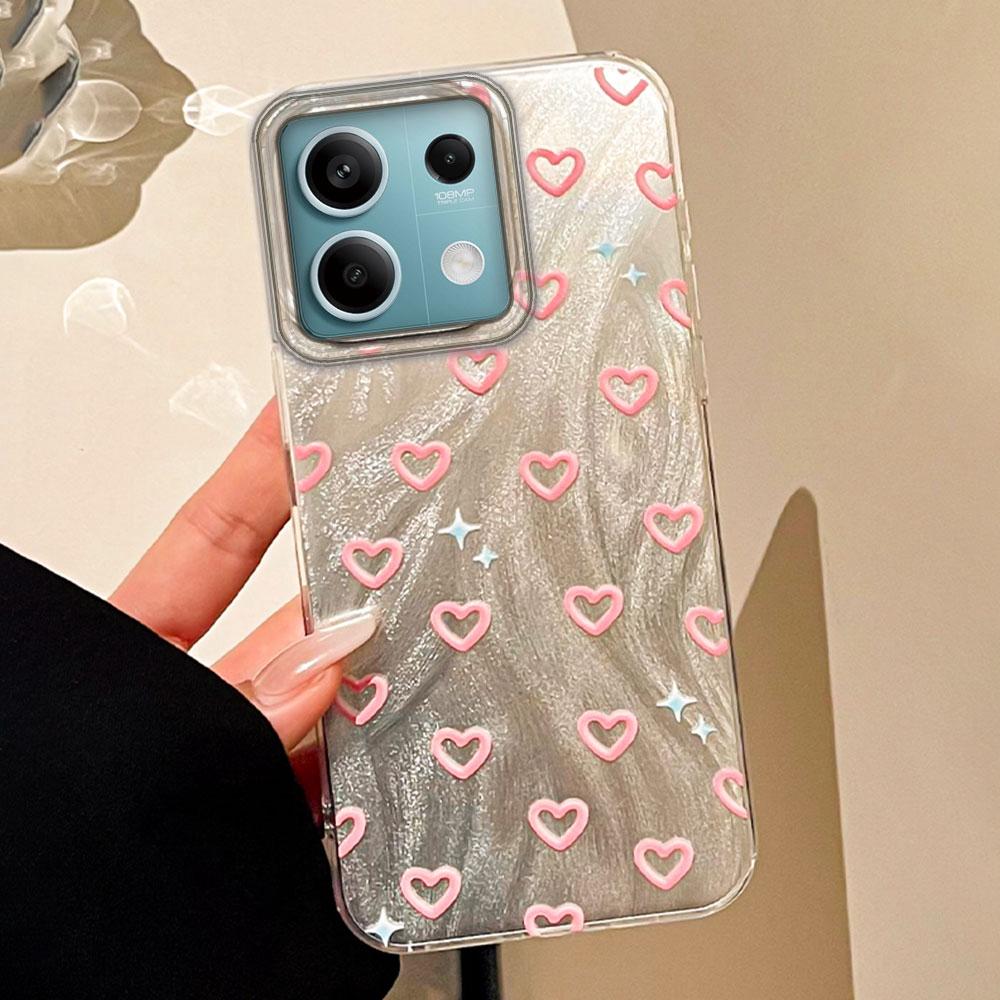 Cute Pink Love Heart Phone Case for Xiaomi Redmi A3 A3X A4 14C Note 10 12 11 Pro Poco X5 X7 Pro X5 X7 Pro Shell Silicone Cover Redmi 14C 4G білий
Cute Pink Love Heart Phone Case for Xiaomi Redmi A3 A3X A4 14C Note 10 12 11 Pro Poco X5 X7 Pro X5 X7 Pro Shell Silicone Cover Redmi 14C 4G білий