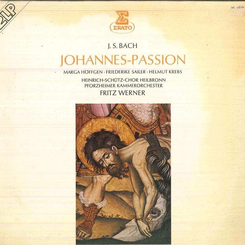 LP Record FRITZ WERNER, HEINRICH SCHUTZ CHOR - J S Bach Johannes Passion ZL305401 ERATO Germany Classical Used
LP Record FRITZ WERNER, HEINRICH SCHUTZ CHOR - J S Bach Johannes Passion ZL305401 ERATO Germany Classical Used