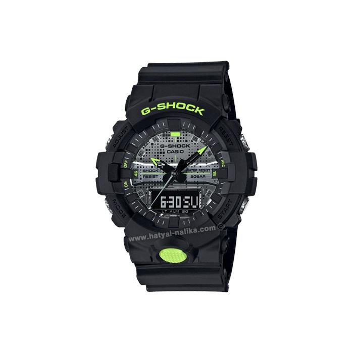 Casio G-Shock Digital Camouflage Cool Color Block Classic Pointer Dual Display Sports Waterproof Shockproof Quartz Movement Resin Strap GA-800DC-1A Black Strap
Casio G-Shock Digital Camouflage Cool Color Block Classic Pointer Dual Display Sports Waterproof Shockproof Quartz Movement Resin Strap GA-800DC-1A Black Strap