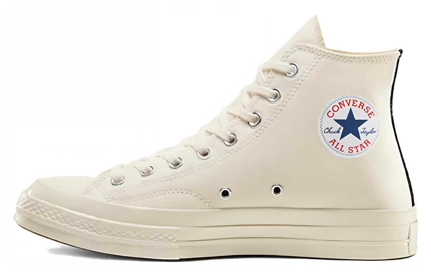 Chuck 70 Men s Comme des Garçons Play x Chuck 70 Converse High Milk 2023 A08792C 37.5
Chuck 70 Men s Comme des Garçons Play x Chuck 70 Converse High Milk 2023 A08792C 37.5