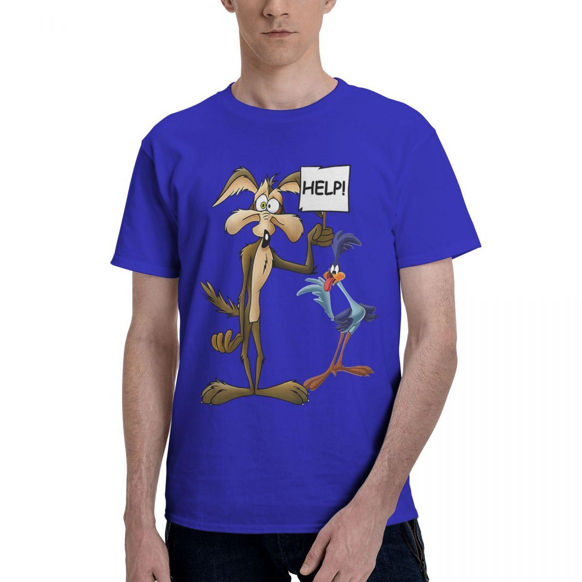 Roadrunner And El Coyote 100 Cotton Casual Breathable Confortable Tops Funny Mens TShirt Men Clothes 4XL
Roadrunner And El Coyote 100 Cotton Casual Breathable Confortable Tops Funny Mens TShirt Men Clothes 4XL