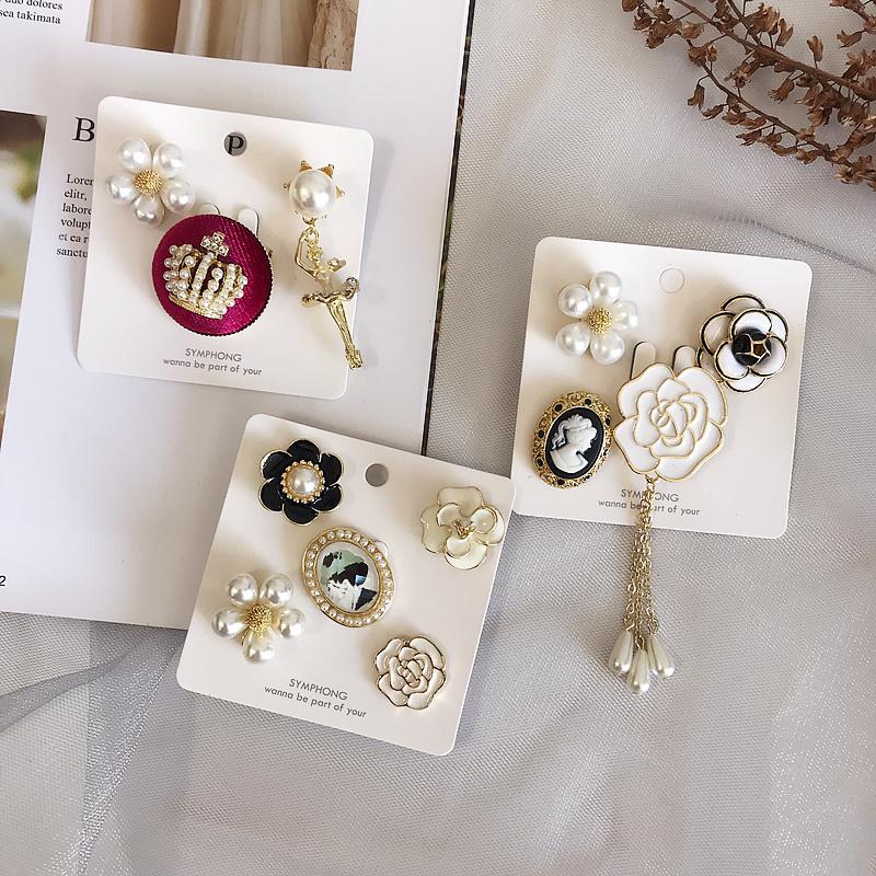 Luxury camellia flower design brooch fashion bow knot crown pearl rose flower clothing accessory Set brooches for woman party
Luxury camellia flower design brooch fashion bow knot crown pearl rose flower clothing accessory Set brooches for woman party