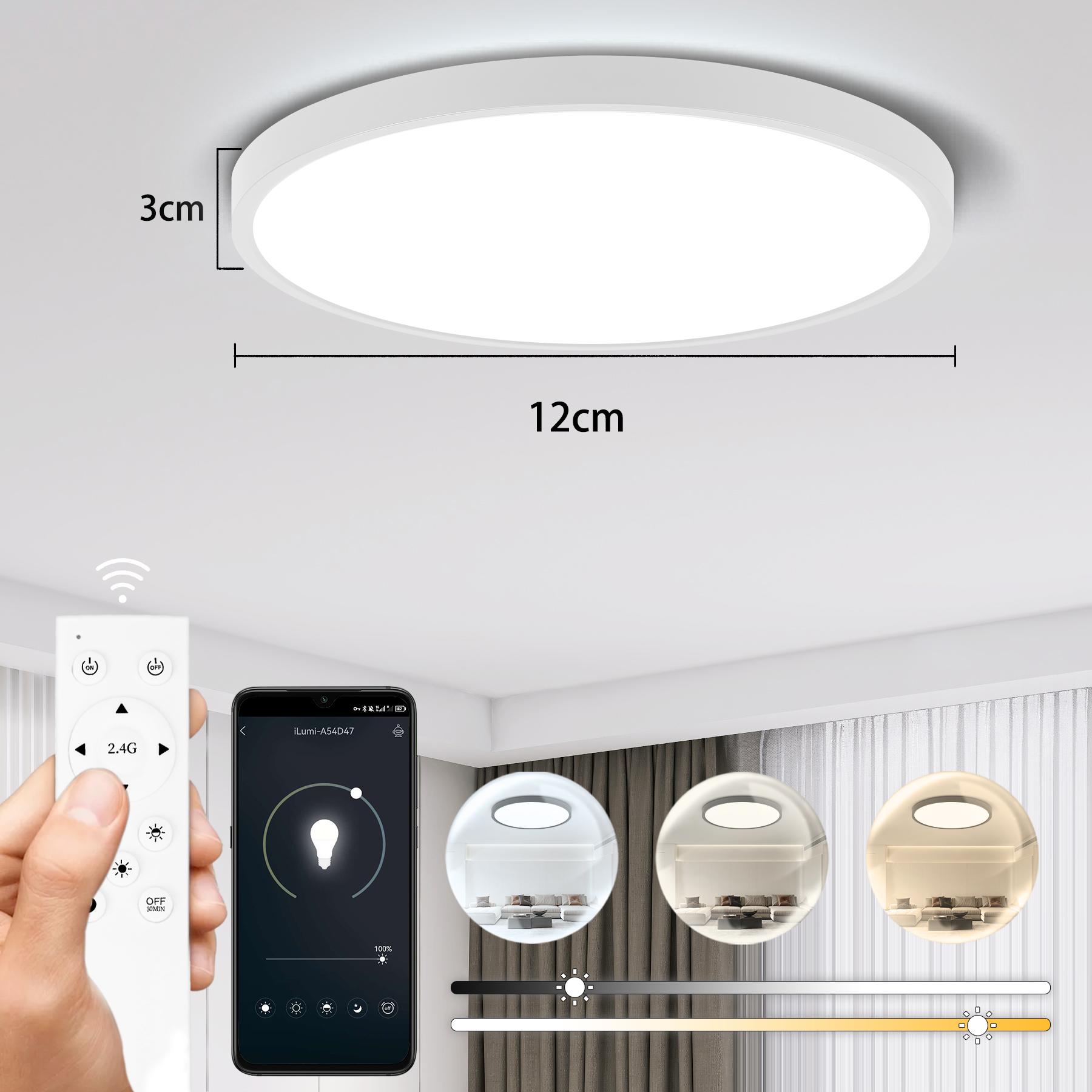 Современный светодиодный потолочный светильник 85-264 В, водонепроницаемый, пыленепроницаемый, трехцветный, диммируемый, с пультом дистанционного управления для гостиной, спальни, кухни, домашнего декора белый
Современный светодиодный потолочный светильник 85-264 В, водонепроницаемый, пыленепроницаемый, трехцветный, диммируемый, с пультом дистанционного управления для гостиной, спальни, кухни, домашнего декора белый