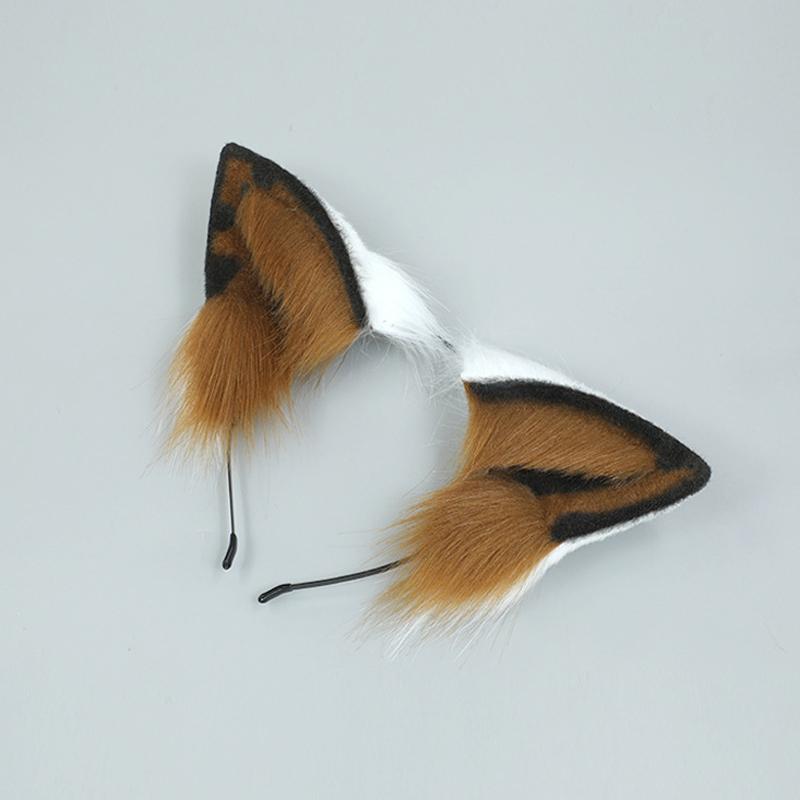 Archi Handwork Animal Border Collie Furry Headband Tail Plush Dog Ears Headwear Fursuit Animaris Cosplay Performance Props One Size
Archi Handwork Animal Border Collie Furry Headband Tail Plush Dog Ears Headwear Fursuit Animaris Cosplay Performance Props One Size