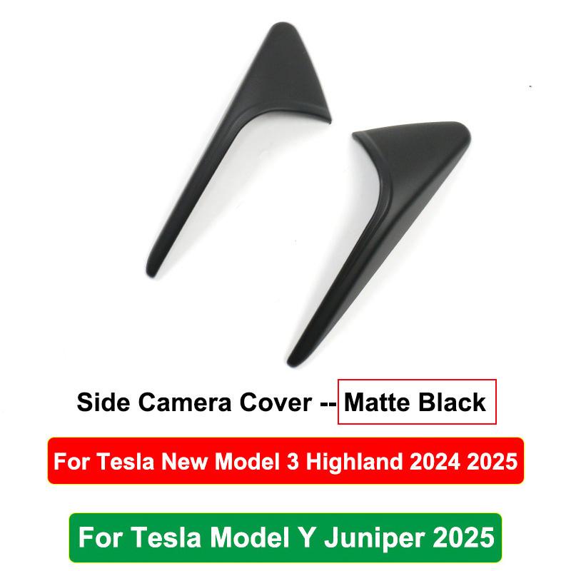 For Tesla Model Y Juniper 2025 Model 3 Highland Side Camera Protection Cover ABS Carbon Fiber Fender Trim Cover Car Accessories for New M3 MY матовый черный
For Tesla Model Y Juniper 2025 Model 3 Highland Side Camera Protection Cover ABS Carbon Fiber Fender Trim Cover Car Accessories for New M3 MY матовый черный