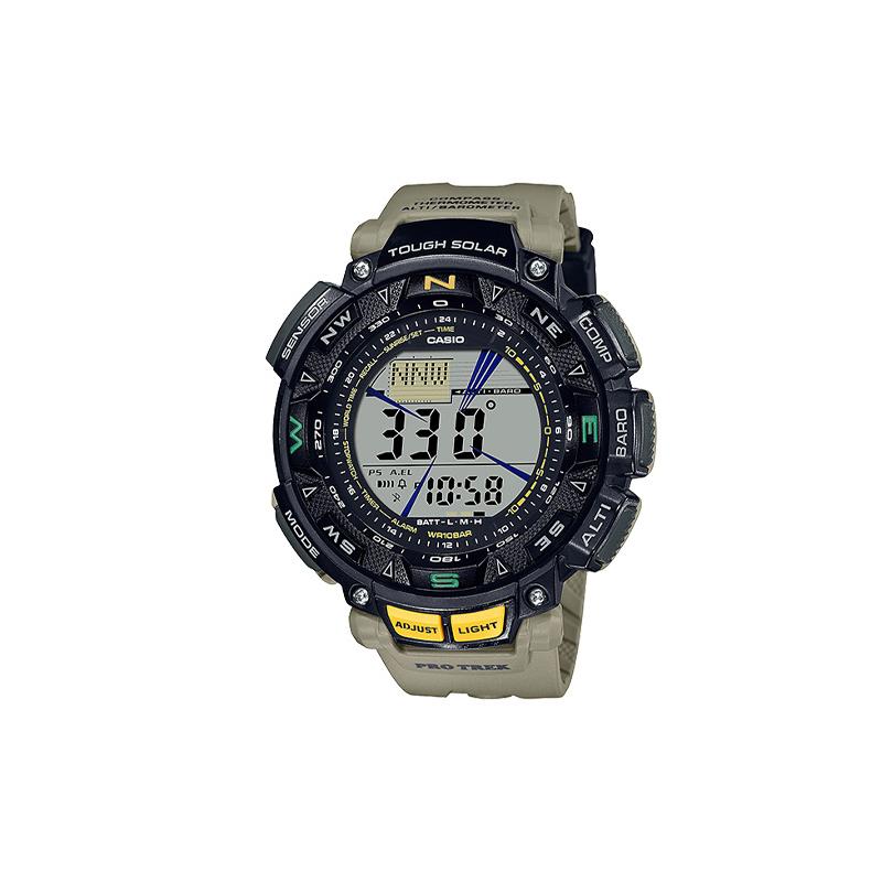 Casio PRO TREK Series-PRG Series Outdoor Mountaineering Solar Fashion Sports Waterproof Quartz Movement Resin Strap Japanese and Korean PRG-240-5 сірий колір
Casio PRO TREK Series-PRG Series Outdoor Mountaineering Solar Fashion Sports Waterproof Quartz Movement Resin Strap Japanese and Korean PRG-240-5 сірий колір