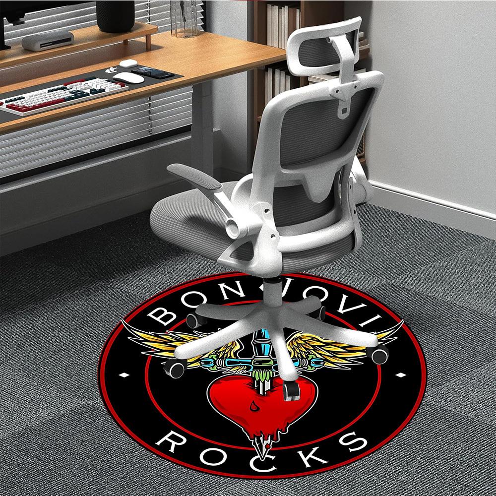 1PC Bon Jovi, Rocks Office Round Rug - Perfect for Office or Study Decor, Machine Washable, Non-Slip Backing, Decorative Floor Mat 80cm
1PC Bon Jovi, Rocks Office Round Rug - Perfect for Office or Study Decor, Machine Washable, Non-Slip Backing, Decorative Floor Mat 80cm