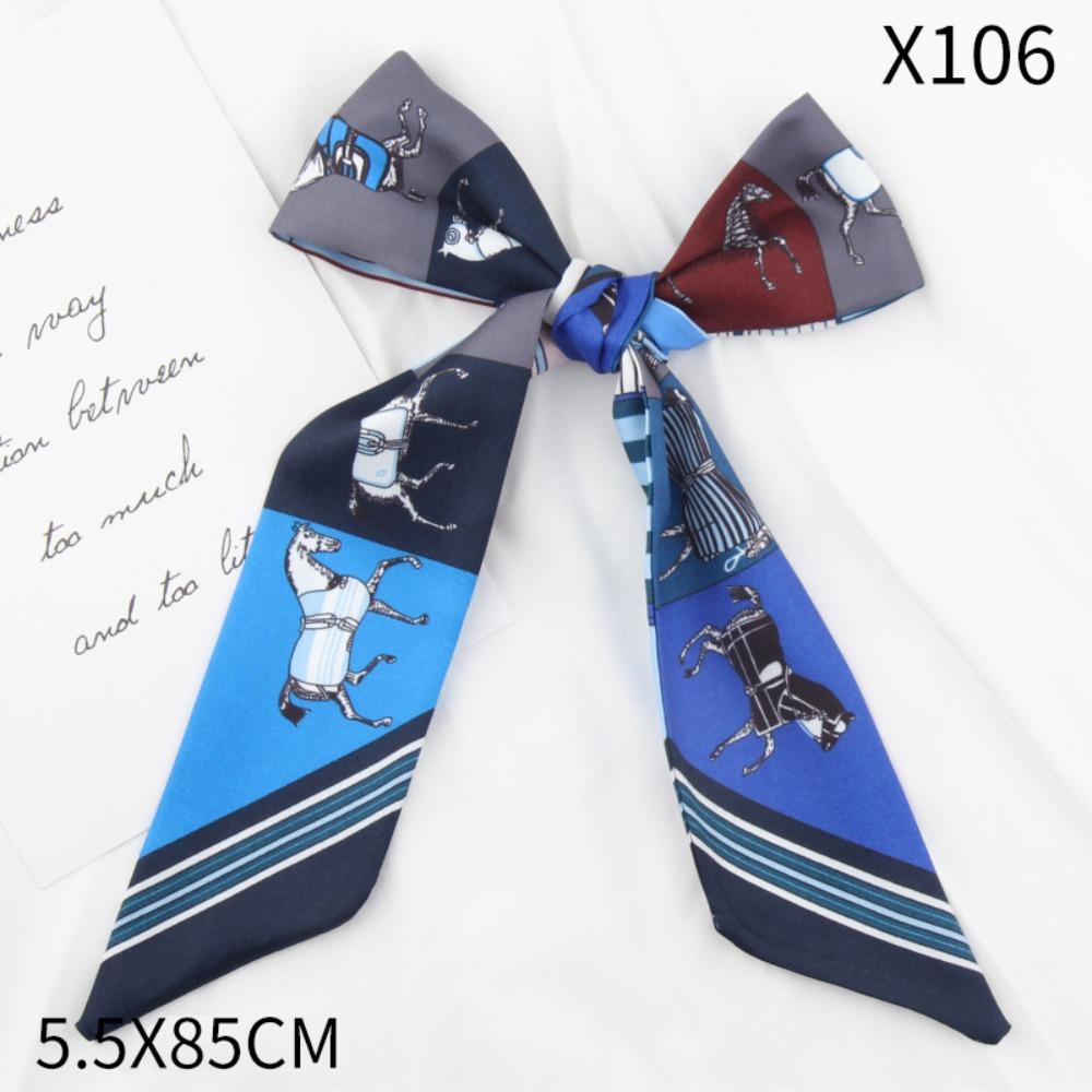 Luxury Printed Silk Scarf Long Silk Scarves Fashion Hair Band X106
Luxury Printed Silk Scarf Long Silk Scarves Fashion Hair Band X106