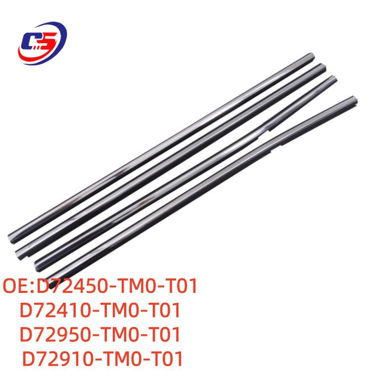 08-14 Honda CITY Fengfan Chrome Exterior Trim Sealing Strip D72450-TM0-T01 D72450-TM0-T01 D72410-TM0 D72950-TM0 D72910-TM0
08-14 Honda CITY Fengfan Chrome Exterior Trim Sealing Strip D72450-TM0-T01 D72450-TM0-T01 D72410-TM0 D72950-TM0 D72910-TM0