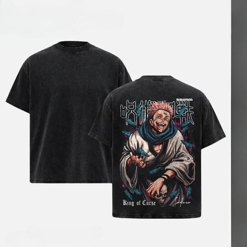 Gojo Satoru Print T-shirt Anime Jujutsu Kaisen Clothing Men Women Casual Cotton Tshirts Retro Washed T Shirt Harajuku Male Tops XXL
Gojo Satoru Print T-shirt Anime Jujutsu Kaisen Clothing Men Women Casual Cotton Tshirts Retro Washed T Shirt Harajuku Male Tops XXL