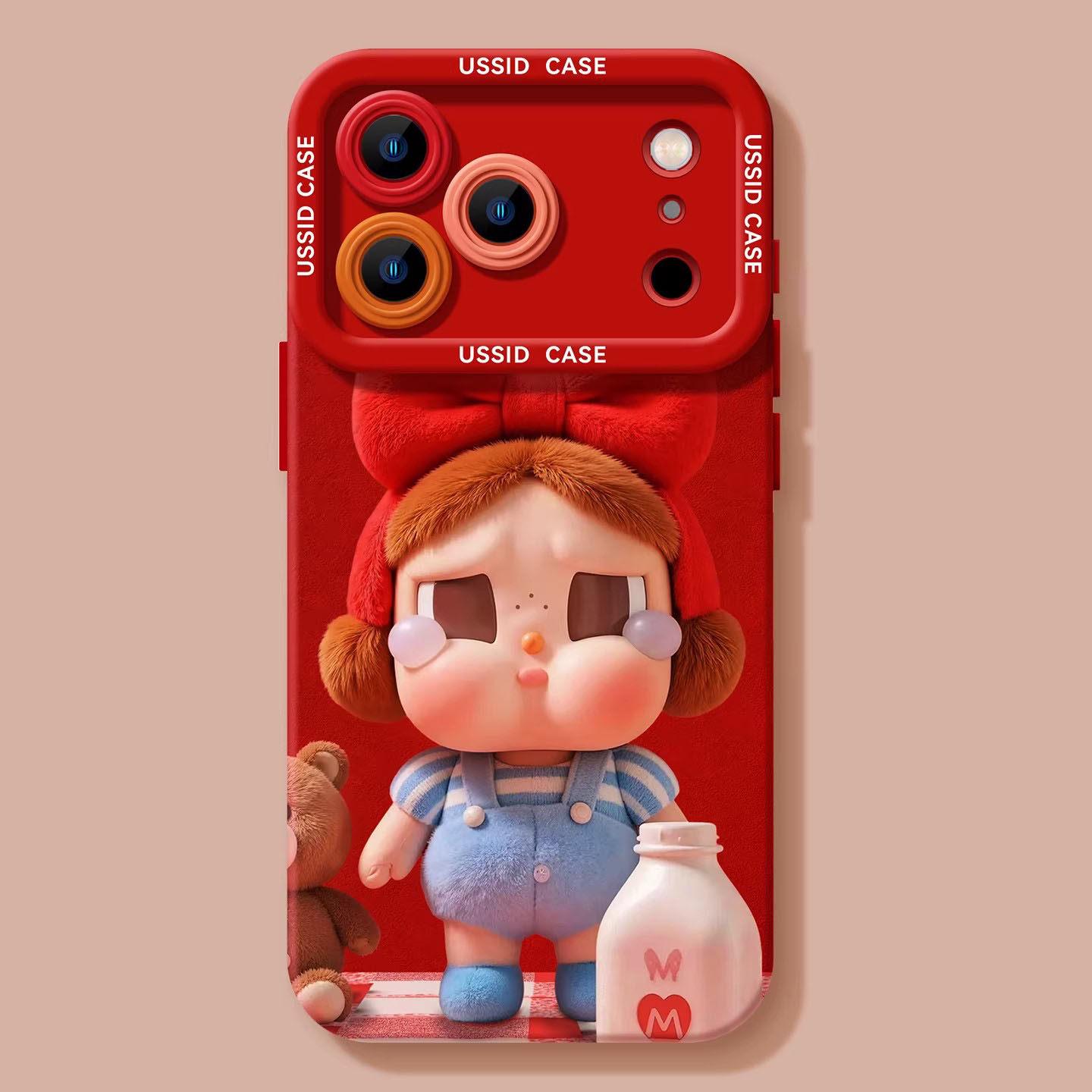 Cartoon Silicone Phone Case for iPhone 12-17: Cute and Soft Design 16 Pro
Cartoon Silicone Phone Case for iPhone 12-17: Cute and Soft Design 16 Pro