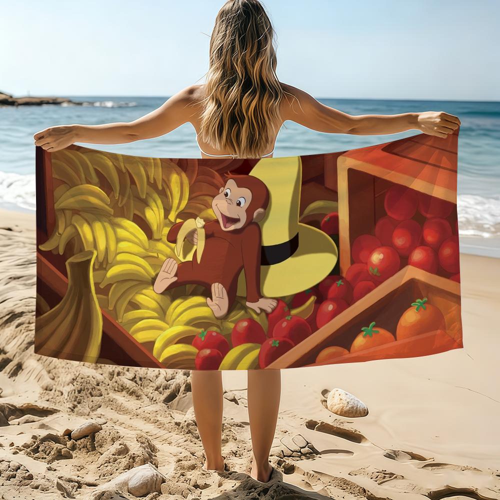Cartoon C-urious G-George S Towel Beach Towel Oversized Quick Dry Towel Absorbent Soft Swim BeachTowels for Men Women W30*H60(CM)
Cartoon C-urious G-George S Towel Beach Towel Oversized Quick Dry Towel Absorbent Soft Swim BeachTowels for Men Women W30*H60(CM)