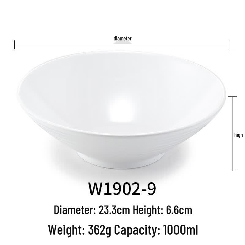 Melamine Large Hot Pot Noodle Bowl
Melamine Large Hot Pot Noodle Bowl