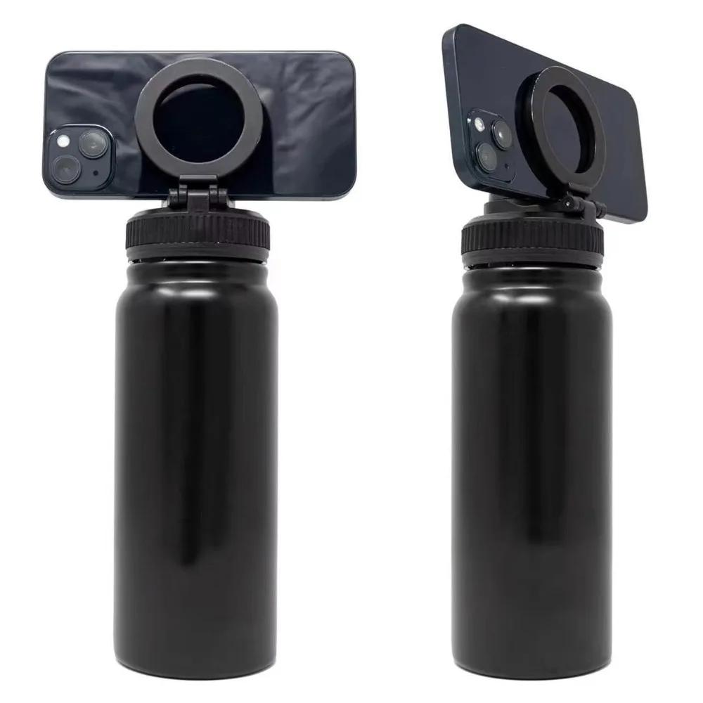 Thermos Cup Creative Mobile Phone Stand Sports Cold Water Bottle New Magnetic Space Pot 304 Stainless Steel High Vacuum 18oz чёрный
Thermos Cup Creative Mobile Phone Stand Sports Cold Water Bottle New Magnetic Space Pot 304 Stainless Steel High Vacuum 18oz чёрный