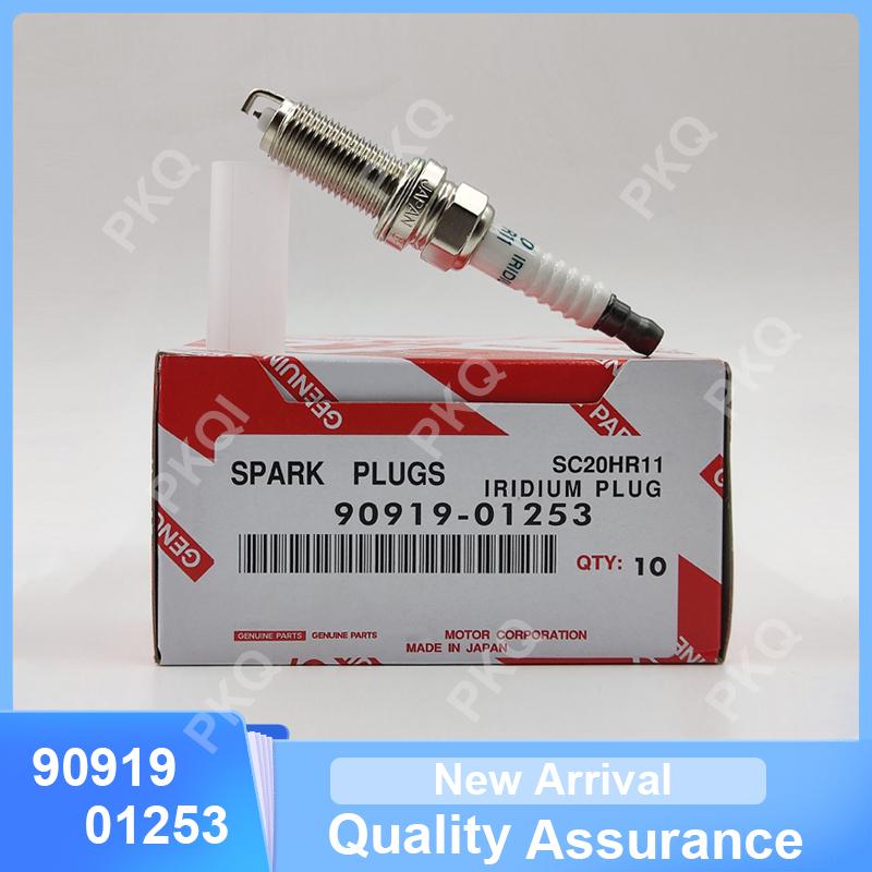 4PCS 90919-01253 SC20HR11 Iridium Spark Plug Candles For Toyota Corolla Lexus Prius Scion 9091901253 SC20HR-11 Car Accessories
4PCS 90919-01253 SC20HR11 Iridium Spark Plug Candles For Toyota Corolla Lexus Prius Scion 9091901253 SC20HR-11 Car Accessories