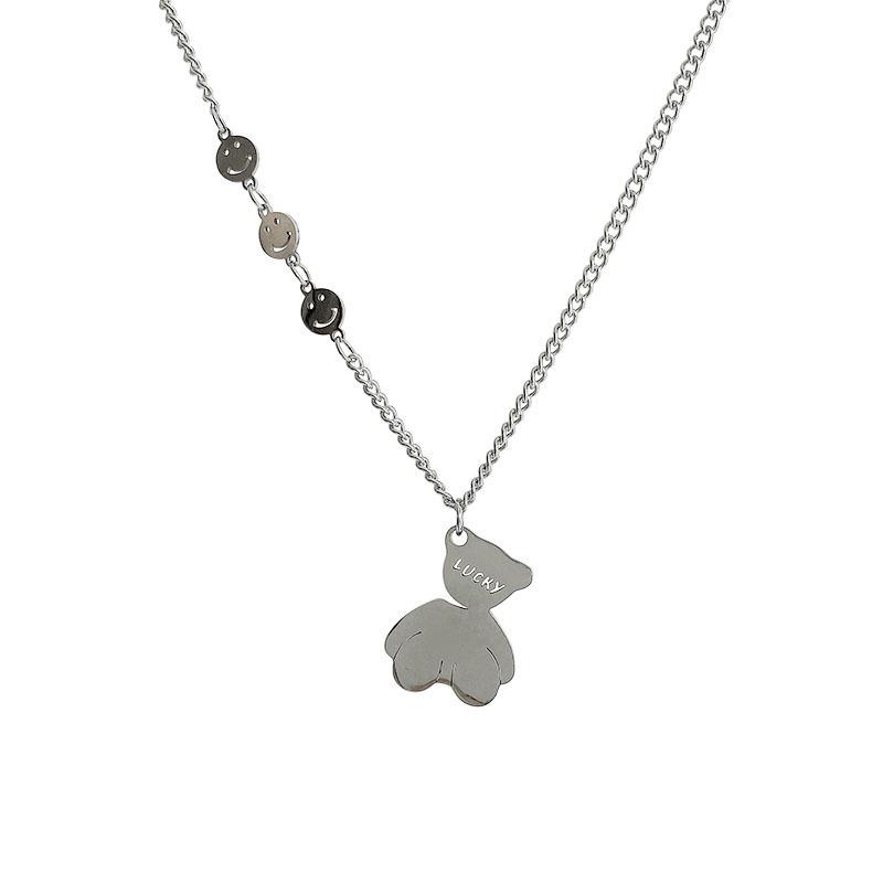 Little Bear Lucky Necklace - Women s Trendy Autumn/Winter Sweater Chain with Niche Design Clavicle Accessory
Little Bear Lucky Necklace - Women s Trendy Autumn/Winter Sweater Chain with Niche Design Clavicle Accessory