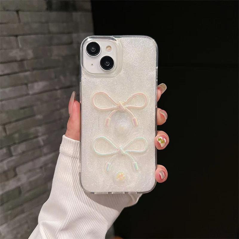 Silver Bead Bow Mobile Phone Case For Iphone17Promax Epoxy Luxury Women S 14 Apple 15 Pearl 13 iPhone 7/8/SE 2020
Silver Bead Bow Mobile Phone Case For Iphone17Promax Epoxy Luxury Women S 14 Apple 15 Pearl 13 iPhone 7/8/SE 2020