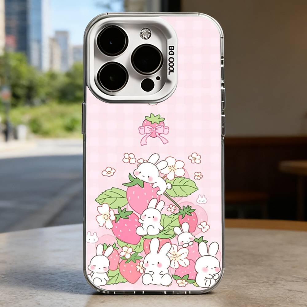 Full Screen Pink Strawberry Hard Phone Case for IPhone 16 15 14 13 12 11 Pro Max Plus16E X XR XS Max shockproof Full Cover iPhone15
Full Screen Pink Strawberry Hard Phone Case for IPhone 16 15 14 13 12 11 Pro Max Plus16E X XR XS Max shockproof Full Cover iPhone15