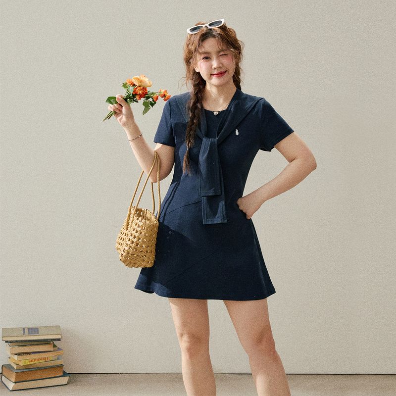 Plus-Size Women s Clothing for Adults, Slimming Dress for Chubby Girls, Korean Style Casual Lazy Style Short-Sleeve Waist-Cinching A-Line Dress Dress + Shawl Second Batch 1XL
Plus-Size Women s Clothing for Adults, Slimming Dress for Chubby Girls, Korean Style Casual Lazy Style Short-Sleeve Waist-Cinching A-Line Dress Dress + Shawl Second Batch 1XL