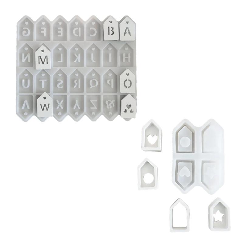 Pack of 2 Silicone House Molds Resin Crafting Moulds Ornament Molds Silicone Texture Suitable for Home Decorating 1
Pack of 2 Silicone House Molds Resin Crafting Moulds Ornament Molds Silicone Texture Suitable for Home Decorating 1