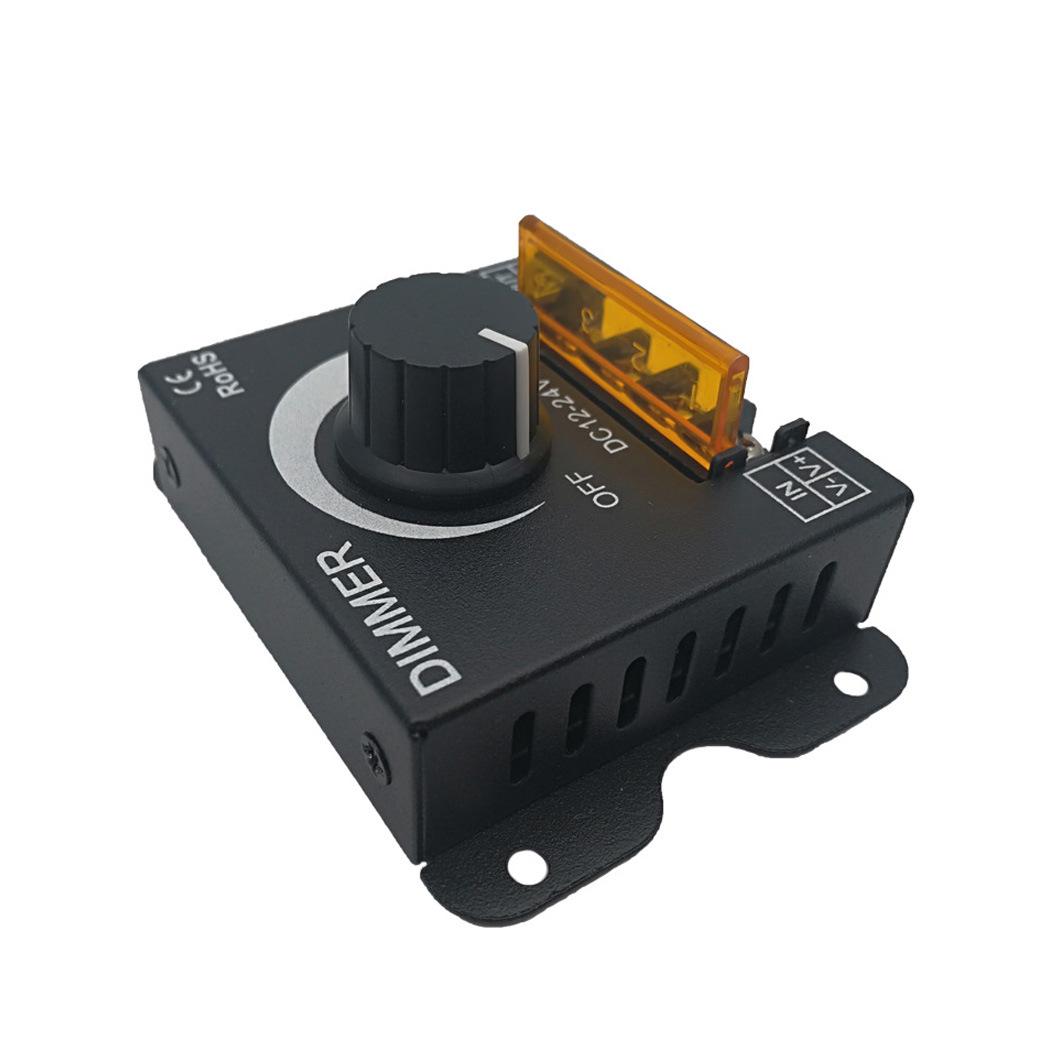 30A Контроллер диммера со светодиодной лентой с ручкой в железном корпусе