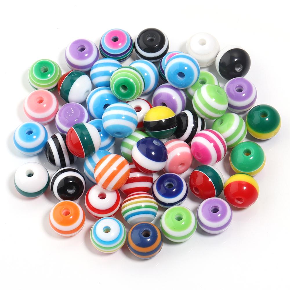 10-100Pcs/Lot 6-20mm Round Resin Beads Rainbow Stripe Spacer Beads For Jewelry Making DIY Bracelet Necklace Earrings Accessories 6mm 100pcs
10-100Pcs/Lot 6-20mm Round Resin Beads Rainbow Stripe Spacer Beads For Jewelry Making DIY Bracelet Necklace Earrings Accessories 6mm 100pcs