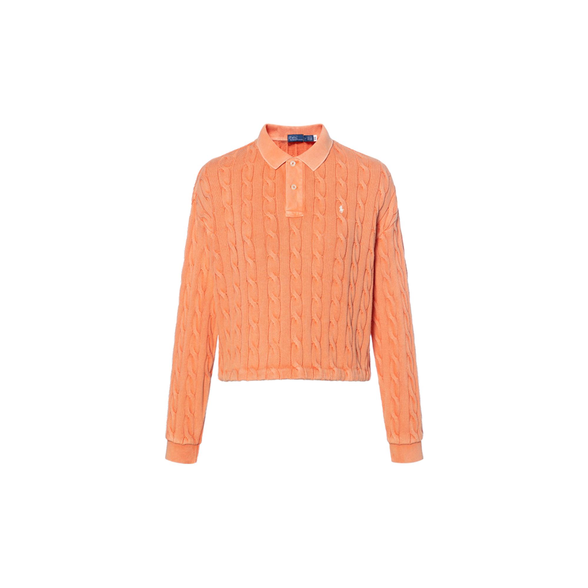 Polo Ralph Lauren FW22 однотонная трикотажная рубашка поло с длинным рукавом, потертая, женские топы оранжевого цвета WMPOKNINB920071-800 M
Polo Ralph Lauren FW22 однотонная трикотажная рубашка поло с длинным рукавом, потертая, женские топы оранжевого цвета WMPOKNINB920071-800 M