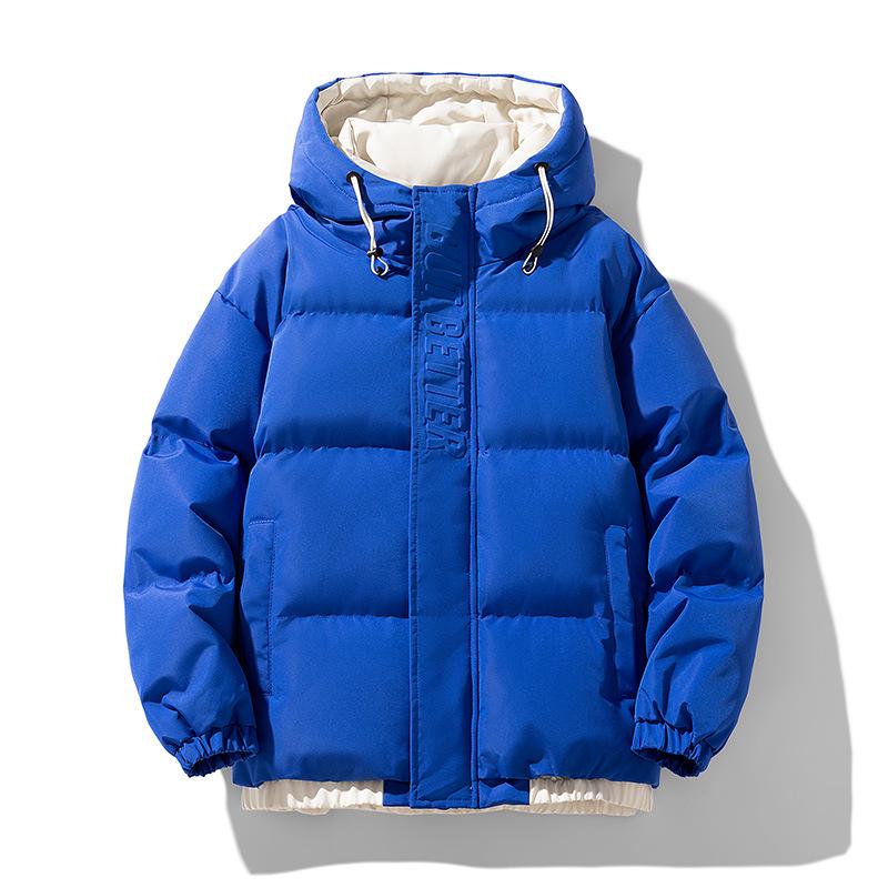 Men s Winter Hooded Cotton Jacket - Trendy Thickened Style with Plus Velvet M
Men s Winter Hooded Cotton Jacket - Trendy Thickened Style with Plus Velvet M
