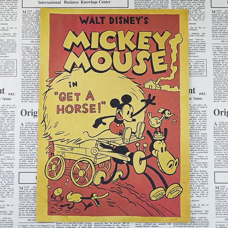 Mickey Mouse Anime Retro Kraft Paper Poster - Free Shipping for Bar, Cafe, or Kids Room Decor Yellow Kraft Paper (No Glue) 30X42 cm
Mickey Mouse Anime Retro Kraft Paper Poster - Free Shipping for Bar, Cafe, or Kids Room Decor Yellow Kraft Paper (No Glue) 30X42 cm