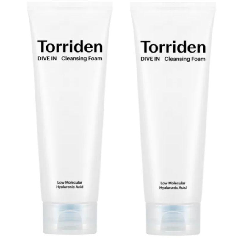 Torriden Dive-In Low Molecular Hyaluronic Acid Cleansing Foam 150 ml × 2 pcs
Torriden Dive-In Low Molecular Hyaluronic Acid Cleansing Foam 150 ml × 2 pcs