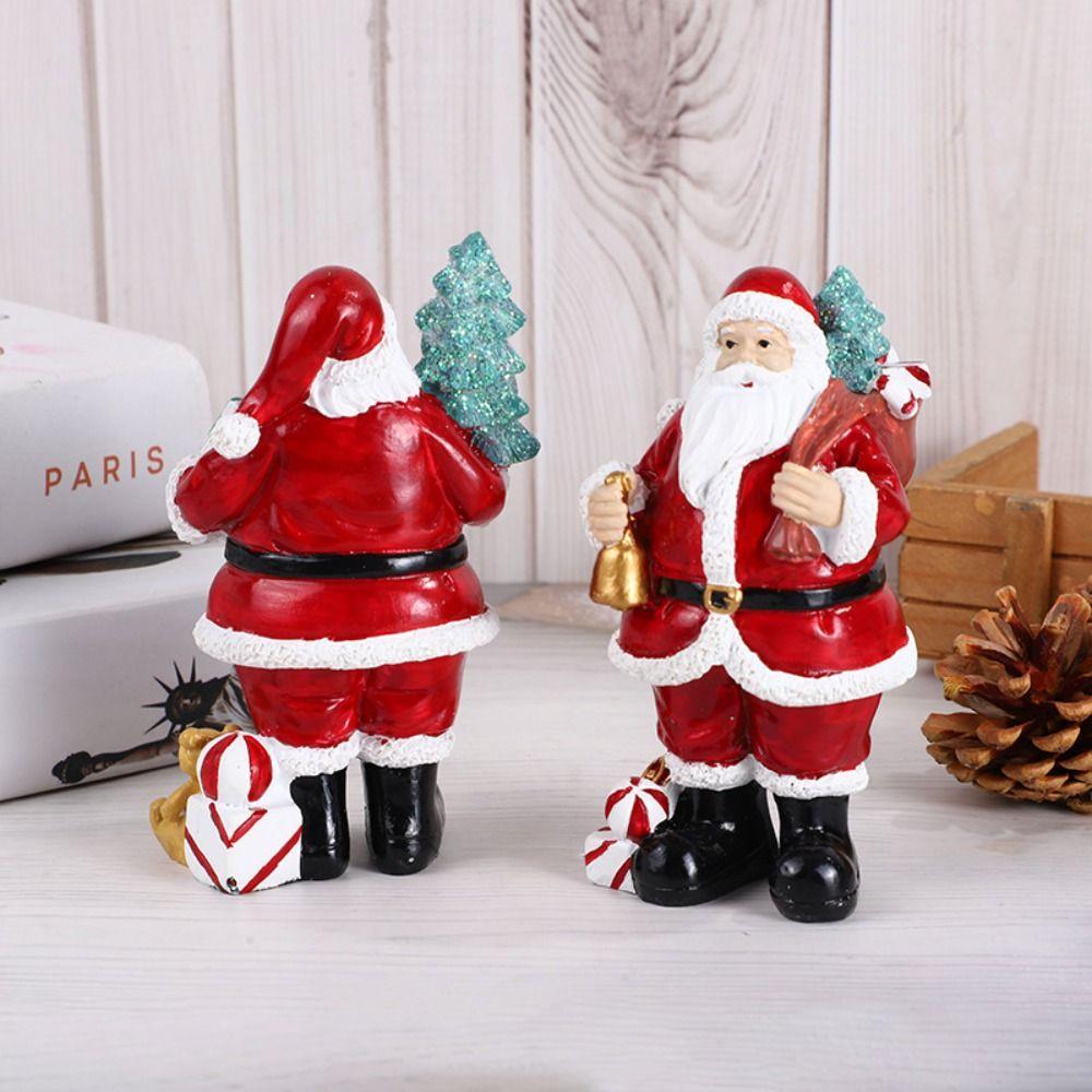 Creative Santa Claus Statue Resin Miniature Sculpture Crafts Santa Claus Figurine Home Style 1
Creative Santa Claus Statue Resin Miniature Sculpture Crafts Santa Claus Figurine Home Style 1
