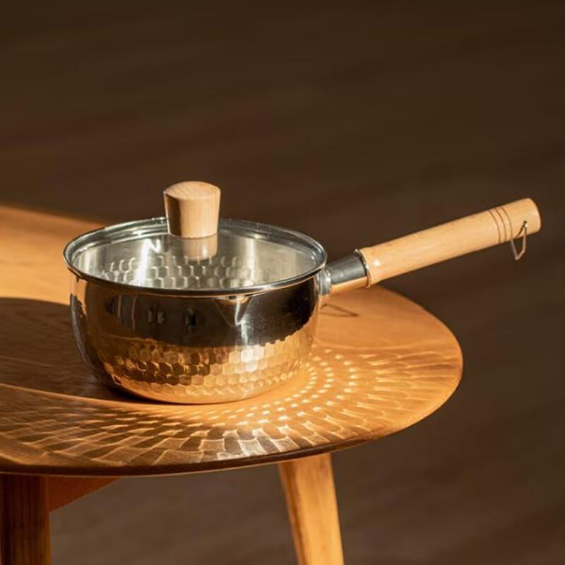 Sanhe 16cm Japanese Yukihira Stainless Steel Pot with Lid
Sanhe 16cm Japanese Yukihira Stainless Steel Pot with Lid