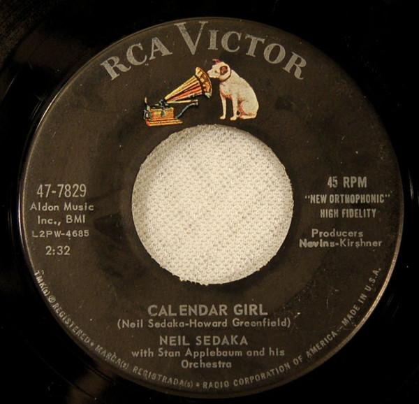 7-дюймовая пластинка NEIL SEDAKA STAN APPLEBAUM HIS O Calendar Girl The Same Old Fool 477829 RCA Victor 1960 США Рок Б/у
7-дюймовая пластинка NEIL SEDAKA STAN APPLEBAUM HIS O Calendar Girl The Same Old Fool 477829 RCA Victor 1960 США Рок Б/у