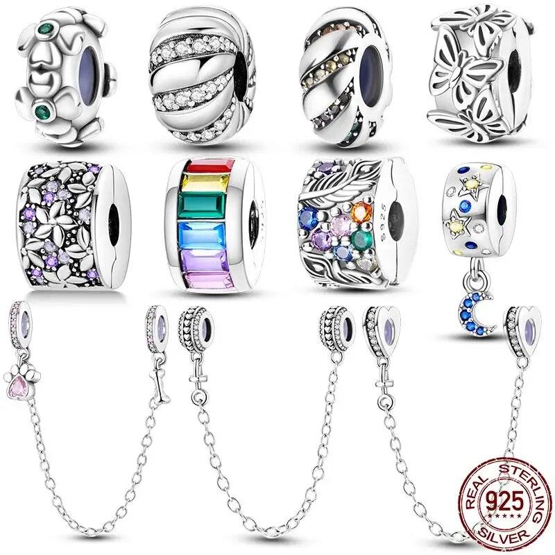Подходит для браслета Pandora, крепежный зажим, стерлинговое серебро 925 пробы, резиновая пробка «Стрекоза», защитная цепочка, подвески, ювелирные изделия «сделай сам» для женщин, подарок
Подходит для браслета Pandora, крепежный зажим, стерлинговое серебро 925 пробы, резиновая пробка «Стрекоза», защитная цепочка, подвески, ювелирные изделия «сделай сам» для женщин, подарок