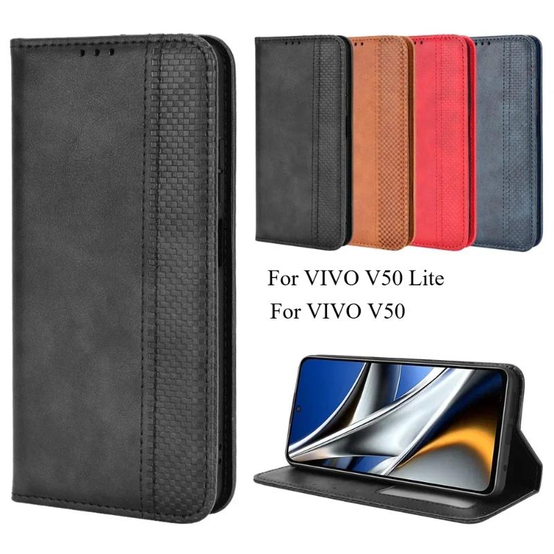 Для VIVO V50 Lite ретро магнитный кожаный флип-чехол для телефона Vivo V50lite V50 5G V 50 чехол-кошелек с картой Solt Stand мягкий чехол For vivo V50 чёрный
Для VIVO V50 Lite ретро магнитный кожаный флип-чехол для телефона Vivo V50lite V50 5G V 50 чехол-кошелек с картой Solt Stand мягкий чехол For vivo V50 чёрный