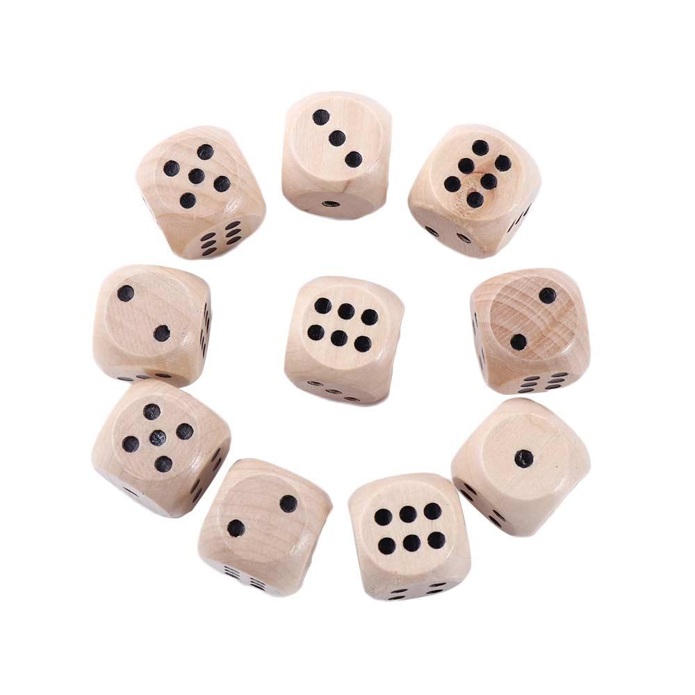 Game Round Corner 20mm Desktop Game Board Games Wooden Dice 6 Sided Dice D6 Dice Square Point Dice 10pcs
Game Round Corner 20mm Desktop Game Board Games Wooden Dice 6 Sided Dice D6 Dice Square Point Dice 10pcs