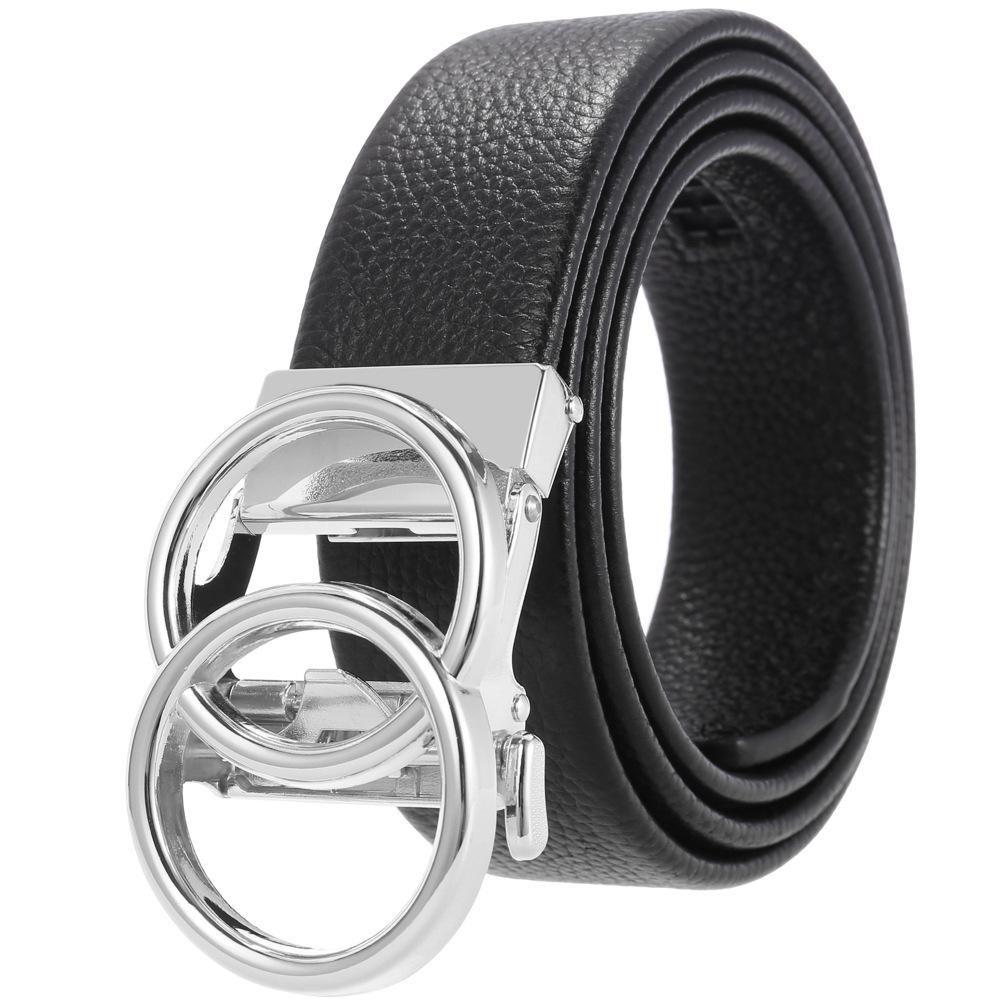 5Pcs Business Casual Belt, Men S First Layer Cowhide Belt, Alloy Automatic Buckle Belt Ly36-23509-5 110cm-130cm
5Pcs Business Casual Belt, Men S First Layer Cowhide Belt, Alloy Automatic Buckle Belt Ly36-23509-5 110cm-130cm