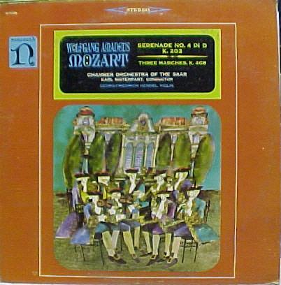 LP Record WOLFGANG AMADEUS MOZART, KAMMERORCH - Serenade No. 4 In D Major K. 203 / H71194 Nonesuch 1968 US Classical Used
LP Record WOLFGANG AMADEUS MOZART, KAMMERORCH - Serenade No. 4 In D Major K. 203 / H71194 Nonesuch 1968 US Classical Used