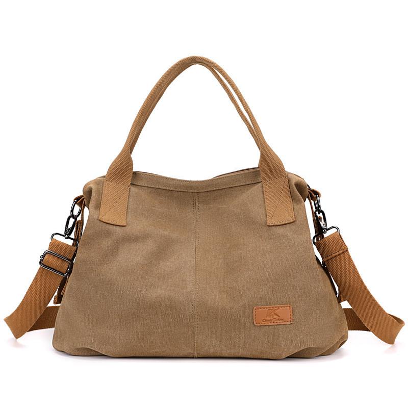 Canvas Tote Bag For Women With Zipper Pocket And Urban Style For Daily Use коричневий
Canvas Tote Bag For Women With Zipper Pocket And Urban Style For Daily Use коричневий
