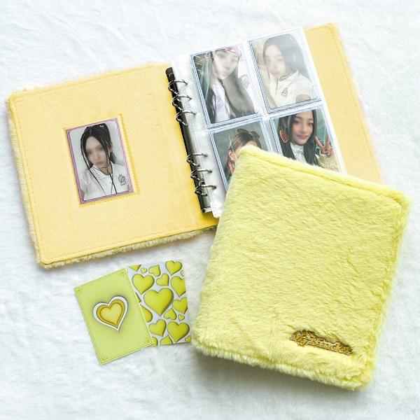 Папка-переплет My Binder Poca Fur Binder формата A5 Mongsil с 6 отверстиями и двухсторонней внутренней бумагой, желтая, 1 шт.
Папка-переплет My Binder Poca Fur Binder формата A5 Mongsil с 6 отверстиями и двухсторонней внутренней бумагой, желтая, 1 шт.