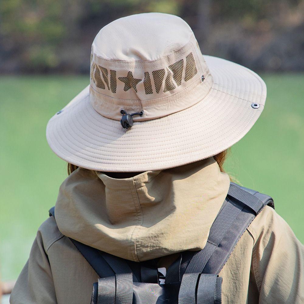UV Protection Men Women Bucket Hat Mesh Sunscreen Cap Adjustable Outdoor Hiking Hat Camping хакі
UV Protection Men Women Bucket Hat Mesh Sunscreen Cap Adjustable Outdoor Hiking Hat Camping хакі