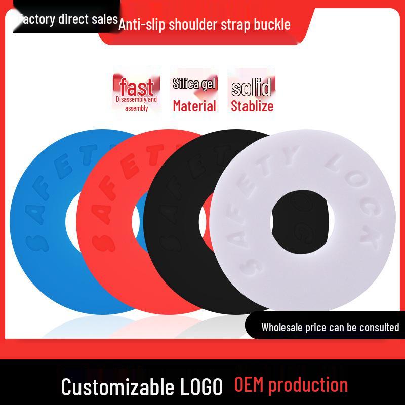 Anti-Slip Electric Guitar Strap Lock with Silicone Gasket and Tailpin Buckle Red plain
Anti-Slip Electric Guitar Strap Lock with Silicone Gasket and Tailpin Buckle Red plain