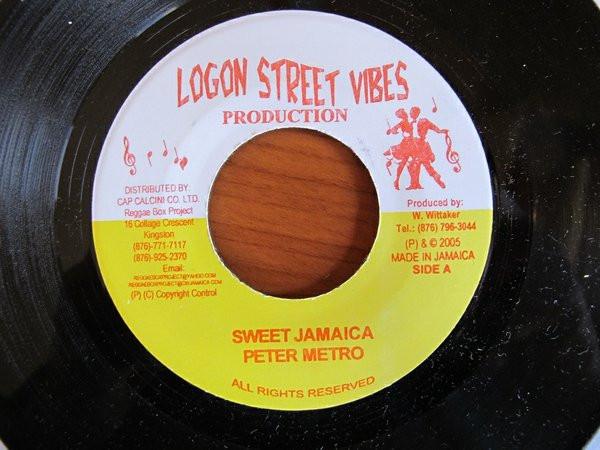 7inch Record PETER METRO - Sweet Jamaica CSV005 Logon Street Vi 2005 Jamaica Reggae, Ska & Dub Used
7inch Record PETER METRO - Sweet Jamaica CSV005 Logon Street Vi 2005 Jamaica Reggae, Ska & Dub Used