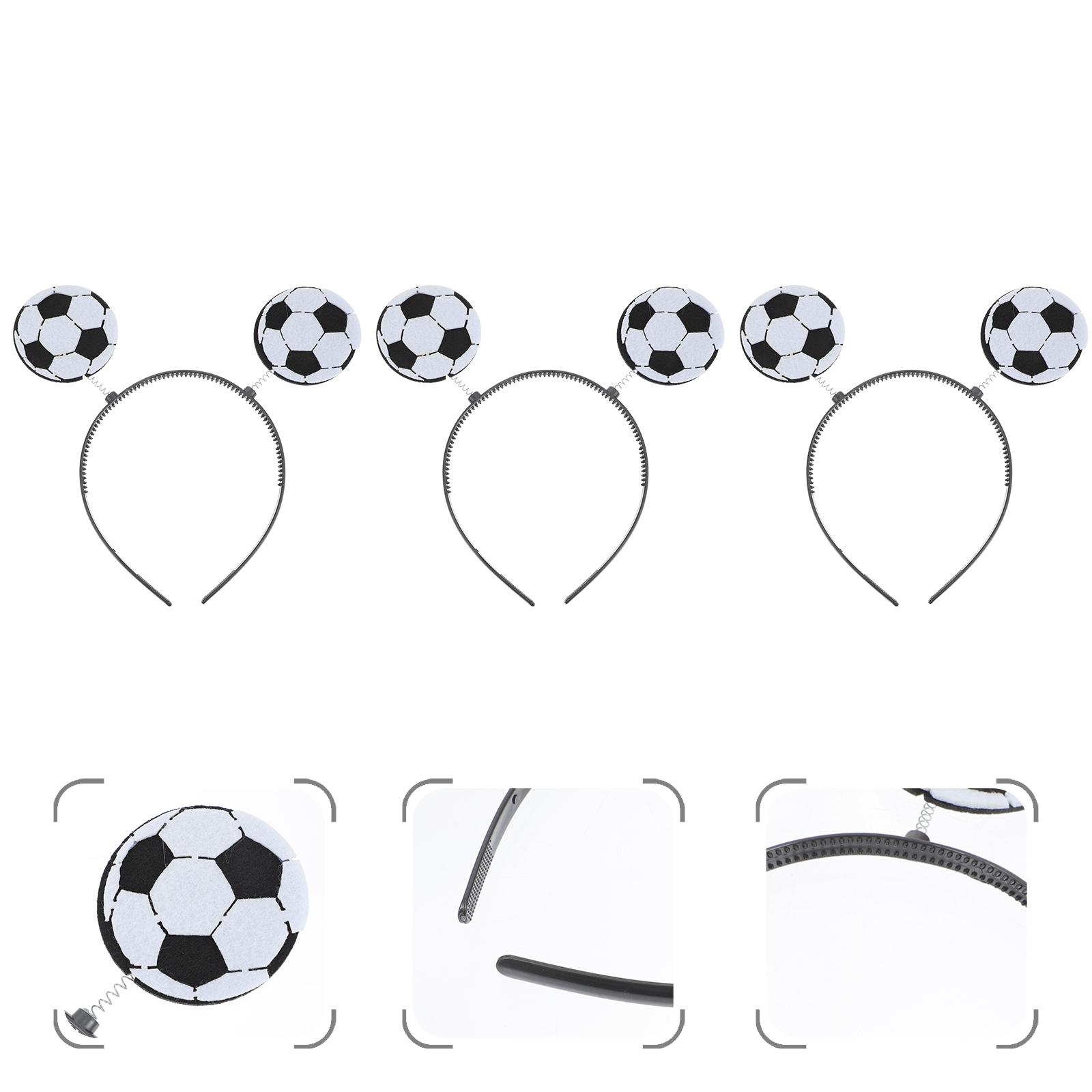 3 Pcs Head Band Football Headband Soccer Hairband Competition Girls Sports Women 20.00X20.00X0.80CM
3 Pcs Head Band Football Headband Soccer Hairband Competition Girls Sports Women 20.00X20.00X0.80CM