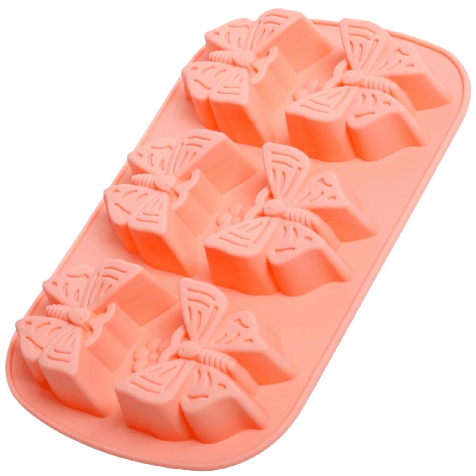 Butterfly Shaped Cheese Mold Jelly Cake Mold for Home Baking Silicone Mold for Homemade Desserts and Pastry Mold Kitchen Tool One Size рожевий
Butterfly Shaped Cheese Mold Jelly Cake Mold for Home Baking Silicone Mold for Homemade Desserts and Pastry Mold Kitchen Tool One Size рожевий