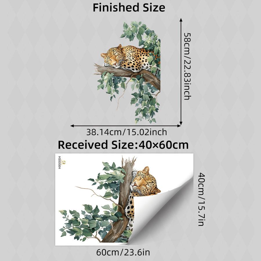 Realistic Leopard on Branch Wall Sticker for Kids Room Bedside Home Decor 40x60CM разноцветный
Realistic Leopard on Branch Wall Sticker for Kids Room Bedside Home Decor 40x60CM разноцветный