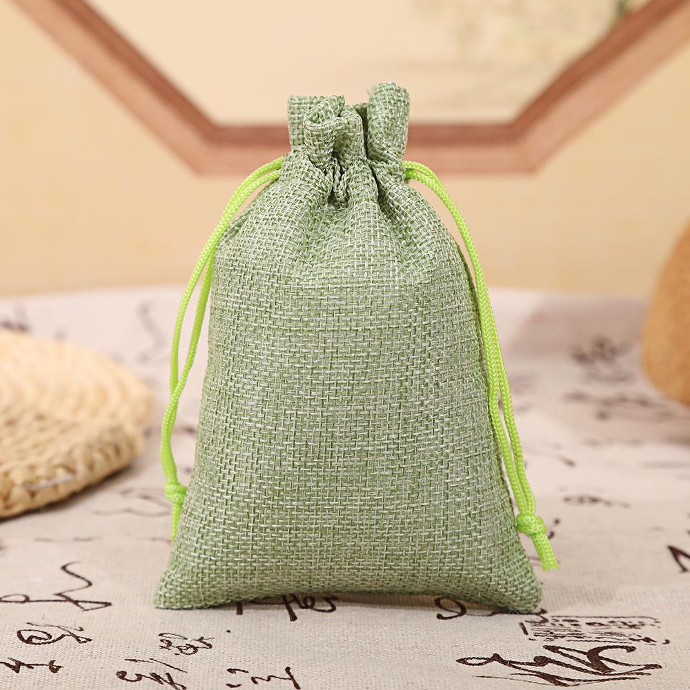 Wénwán Jewelry Imitation Linen Drawstring Pouch - Christmas Candy Gift Bag 7x9 cm
Wénwán Jewelry Imitation Linen Drawstring Pouch - Christmas Candy Gift Bag 7x9 cm
