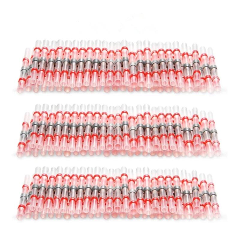 50/100/500/1000PCS Waterproof Solder Seal Sleeve Splice Terminals Copper Heat Shrink Electrical Wire Butt Connector AWG22-18 Red 50PCS червоний
50/100/500/1000PCS Waterproof Solder Seal Sleeve Splice Terminals Copper Heat Shrink Electrical Wire Butt Connector AWG22-18 Red 50PCS червоний