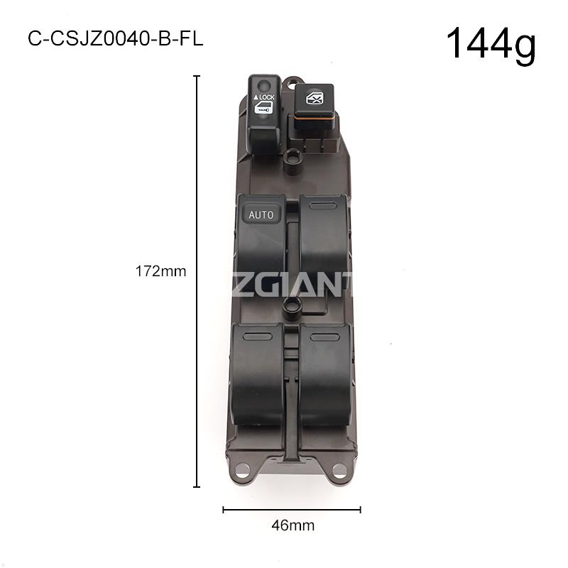 14 P Front Left Glass Window Lifter Regulator Control Switch for Toyota Corolla Matrix Camry Sienna 84820-33170 84820-AA070 1pc B Front Left
14 P Front Left Glass Window Lifter Regulator Control Switch for Toyota Corolla Matrix Camry Sienna 84820-33170 84820-AA070 1pc B Front Left